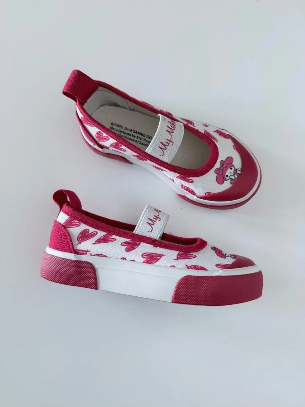 Sanrio My Melody Slip-On Mary-Jane Sneakers Size 23